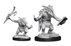 Magic Unpainted Miniatures - Goblin Guide & Goblin Bushwhacker